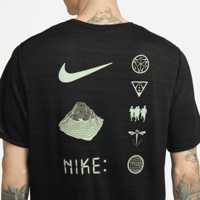 Áo ngắn tay chạy bộ  nam Nike Dri-FIT Miler