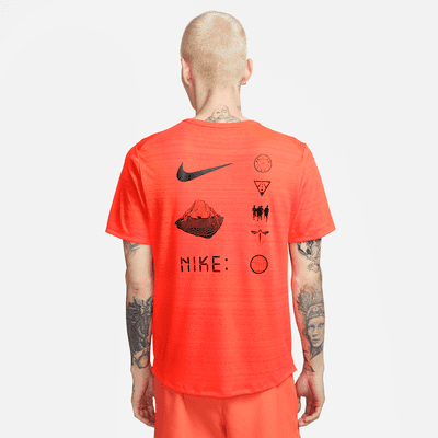 Áo ngắn tay chạy bộ  nam Nike Dri-FIT Miler