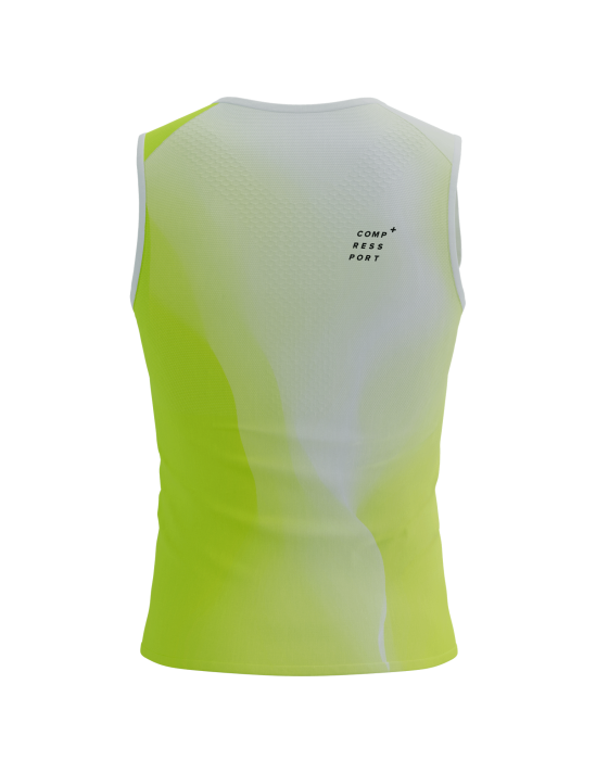 Áo singlet chạy bộ nam Compressport Performance Tank