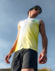 Áo singlet chạy bộ nam Compressport Performance Tank