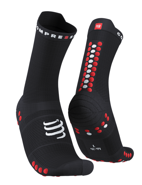 Tất chạy bộ Compressport Pro Racing Socks v4.0 Run High XU00046B