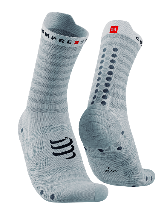 Tất chạy bộ Compressport Pro Racing Socks v4.0 Ultralight Run High