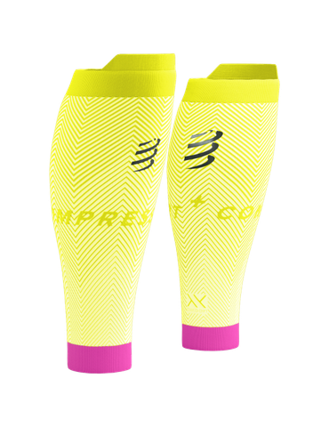 Bó Calf Chạy Bộ CompresSport R2 Oxygen Đen