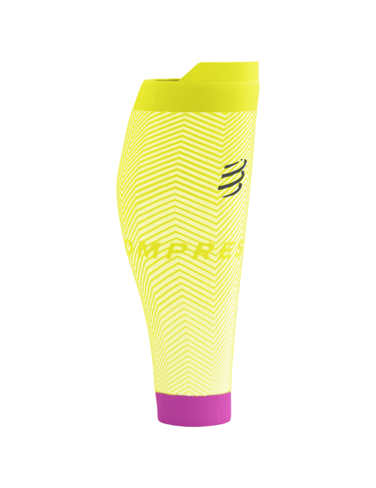 Bó Calf Chạy Bộ CompresSport R2 Oxygen Đen