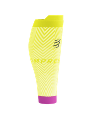 Bó Calf Chạy Bộ CompresSport R2 Oxygen Đen