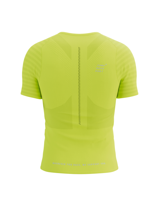 Áo ngắn tay chạy bộ nam Compressport Racing SS Tshirt