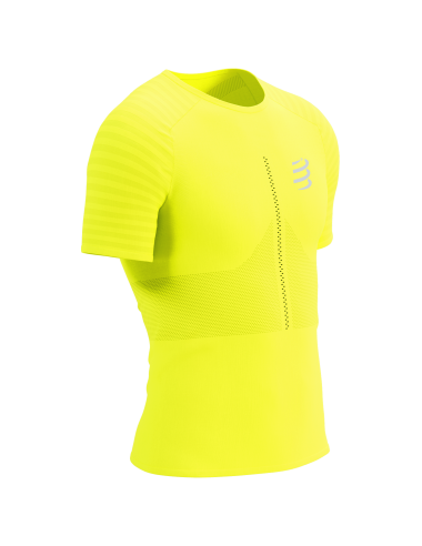 Áo ngắn tay chạy bộ nam Compressport Racing SS Tshirt