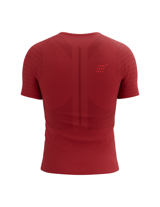 Áo ngắn tay chạy bộ nam Compressport Racing SS Tshirt