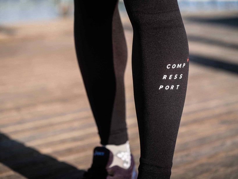 Quần dài chạy bộ nam Compressport Run Under Control Full Tights