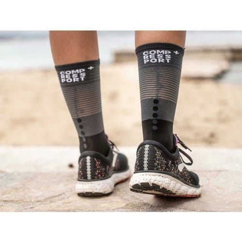 Tất Dài Chạy Bộ Compressport Run Mid Compression Socks