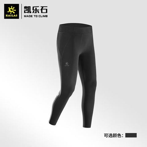 Quần dài chạy bộ nam Kailas Fuga Cropped Pant-Black