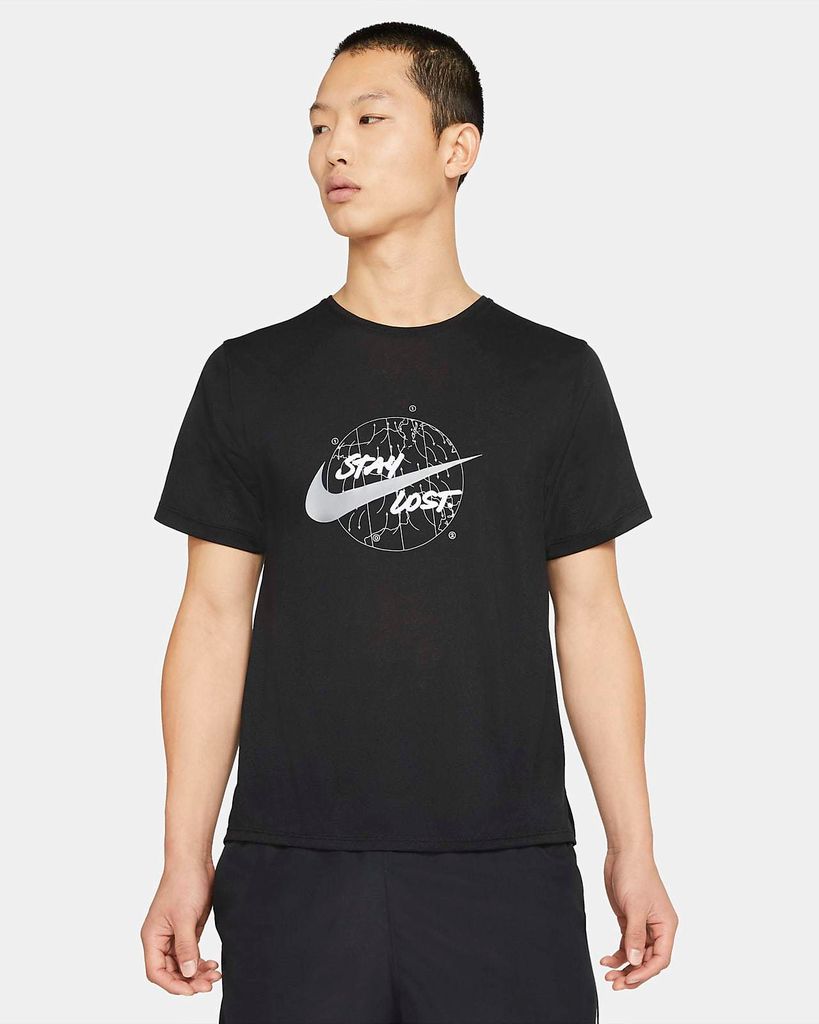Áo tay ngắn thể thao AS M NK DF MILER TOP SS WR GX