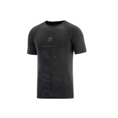 Áo chạy bộ nam Compressport Black Edition - Màu đen