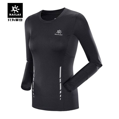 Áo thun bó chạy bộ nữ Kailas siêu nhẹ Ice Cool-sleeves Baselayer