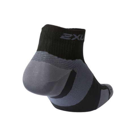 Tất Chạy Bộ 2XU Vectr Ultralight 1/4 Crew Socks