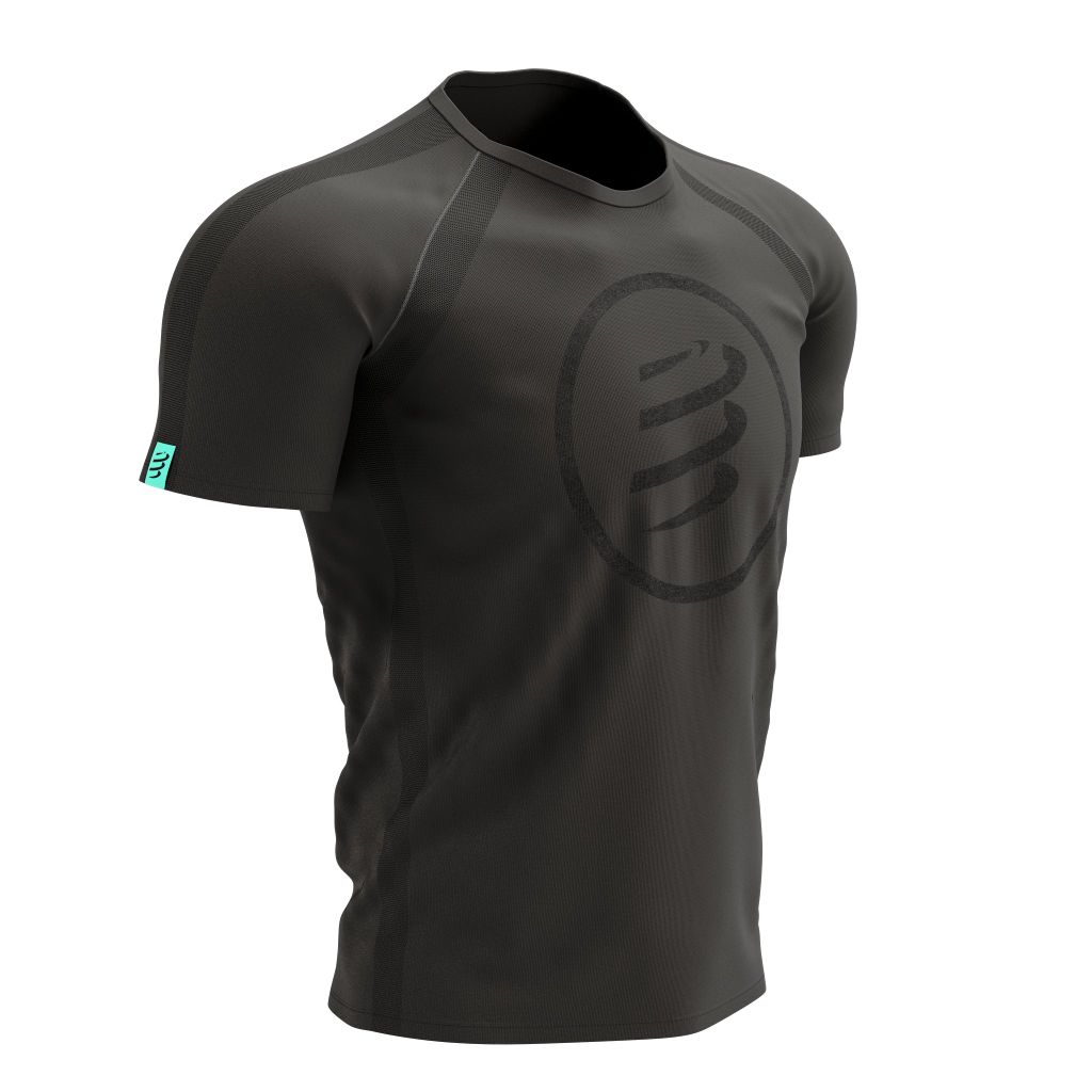 Áo ngắn tay chạy bộ nam CompresSport Training Tshirt SS Edition