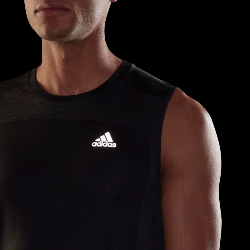 Áo Chạy Bộ Ba Lỗ Nam Adidas HEAT.RDY RUNNING TANK TOP