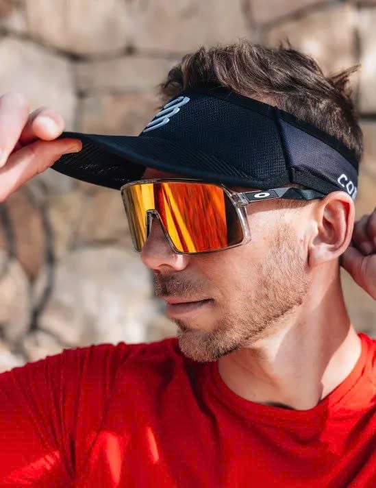Mũ lưỡi trai thể thao nửa đầu Compressport Spiderweb Ultralight Visor