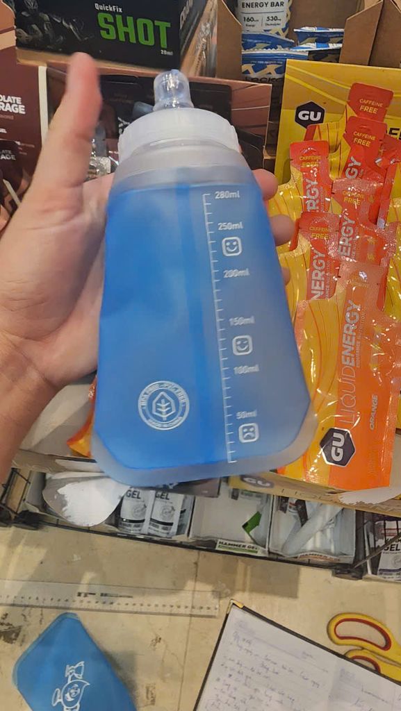 Bình nước mềm chạy bộ HappyGo 280ml/ 500ml