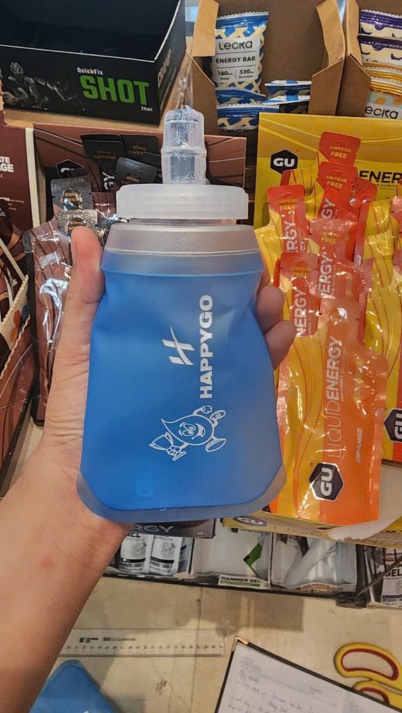 Bình nước mềm chạy bộ HappyGo 280ml/ 500ml