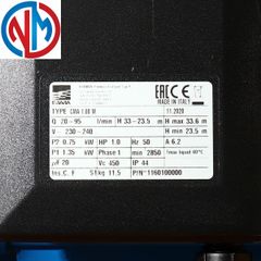 Máy Bơm Ebara Model CMA 1.00M