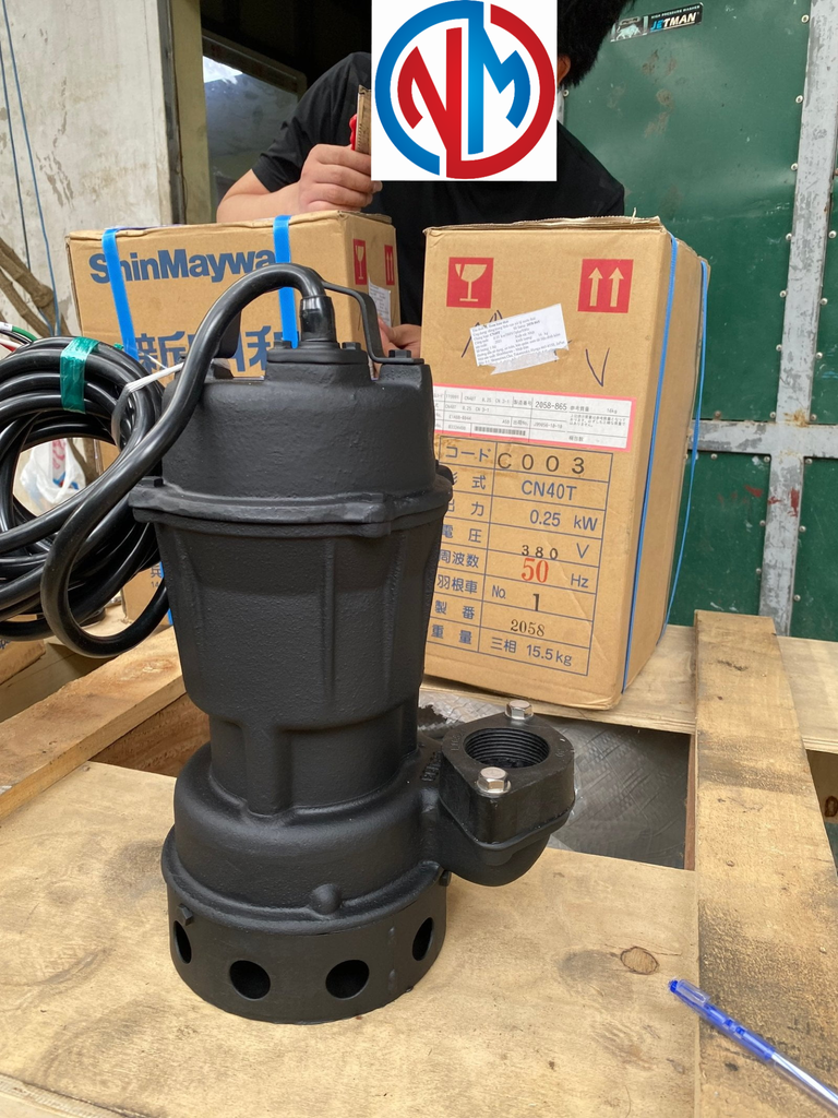 Máy bơm chìm nước thải Shinmaywa Model CN , CN-MT, CNH