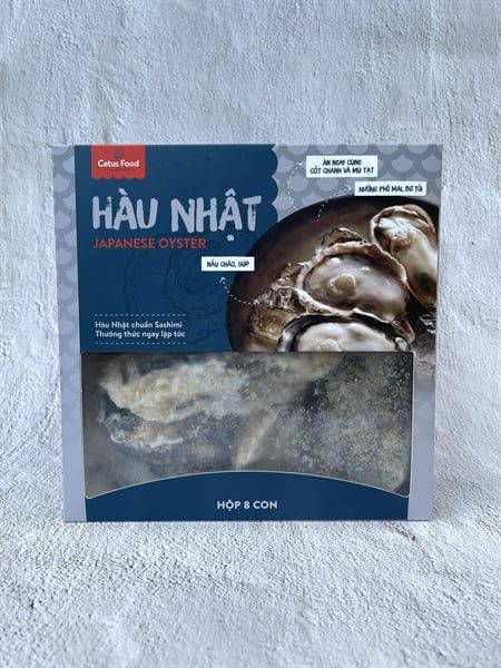  Hàu Nhật Đóng Hộp 8 Con 