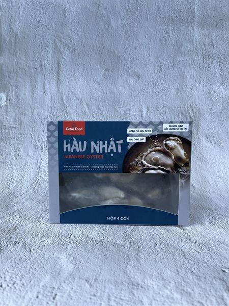  Hàu Nhật Đóng Hộp 4Con 