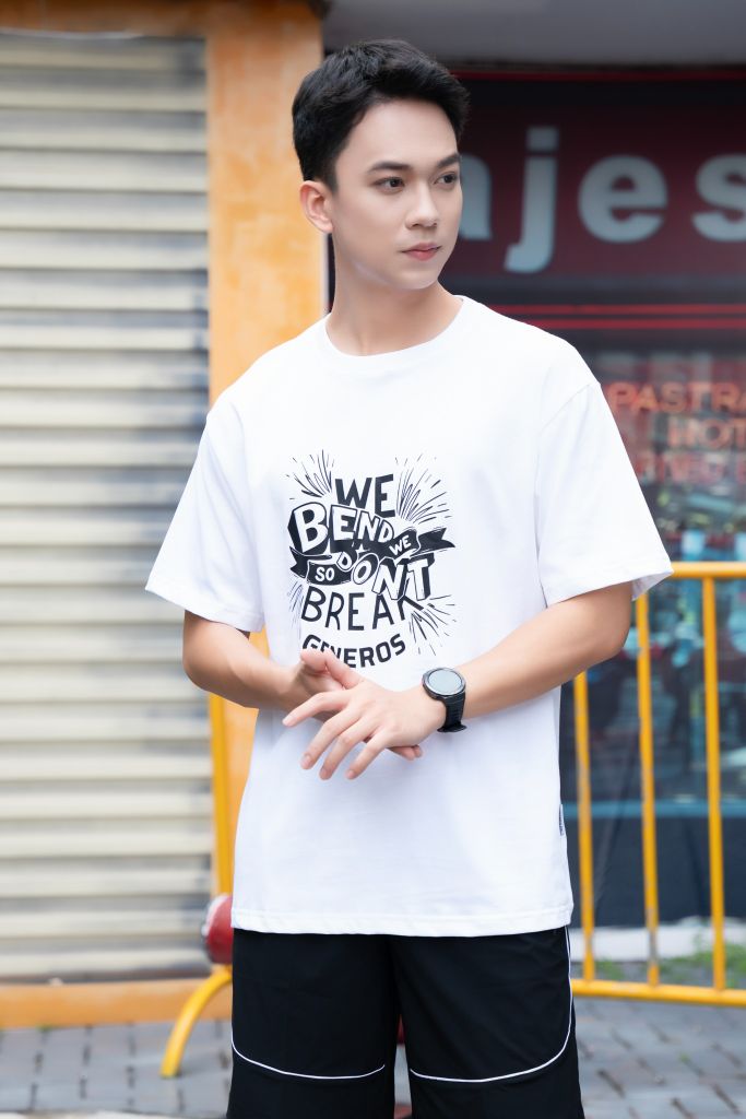 Áo Phông Nam Oversize GENEROS MF010124006ON TS17