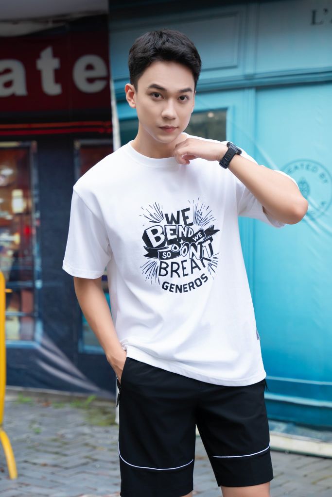 Áo Phông Nam Oversize GENEROS MF010124006ON TS17