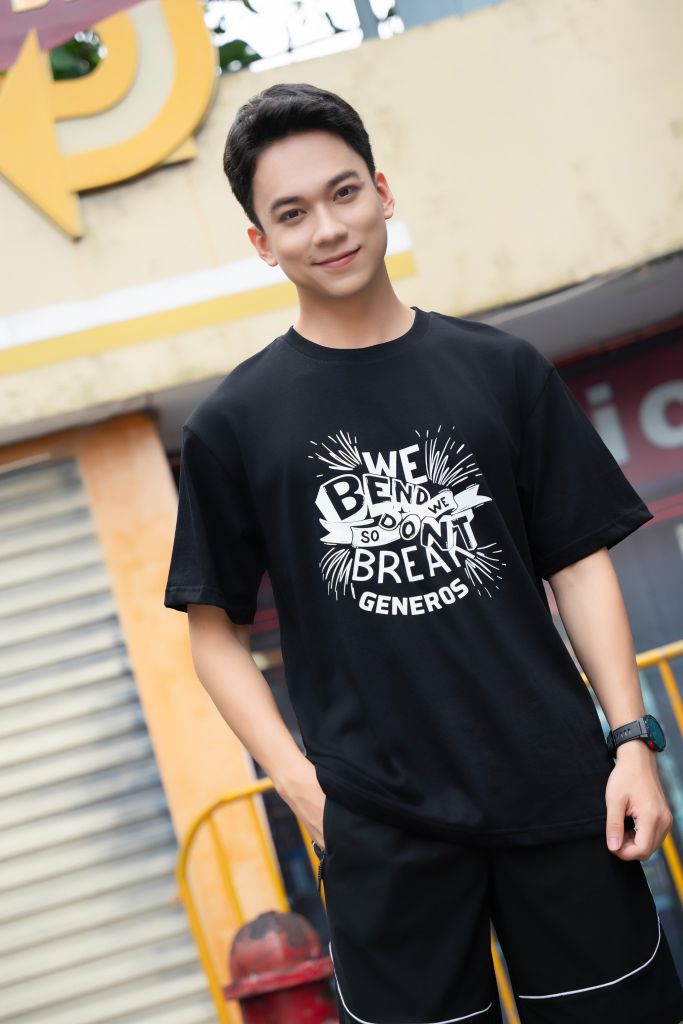 Áo Phông Nam Oversize GENEROS MF010124006ON TS17