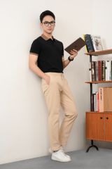 Áo Polo Nam Regular GENEROS  MF010124005 Đen