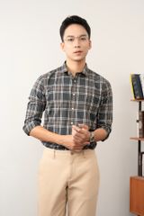 Áo Sơ Mi Nam Dài Tay Slimfit GENEROS 010124177MF AK609