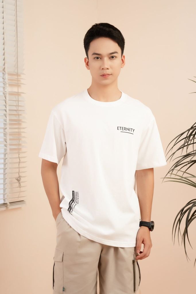 Áo Phông Nam Oversize GENEROS MF010124006ON TS18