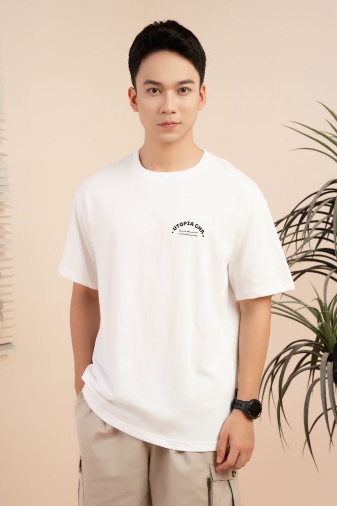 Áo Phông Nam Oversize GENEROS MF010124006ON TS19