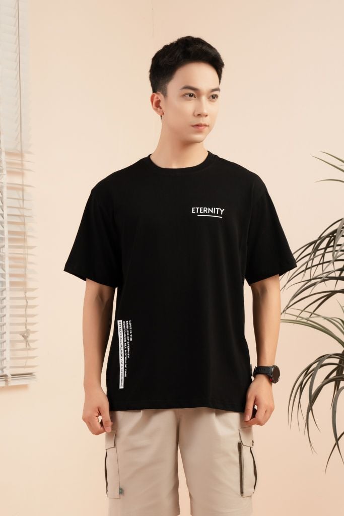 Áo Phông Nam Oversize GENEROS MF010124006ON TS18