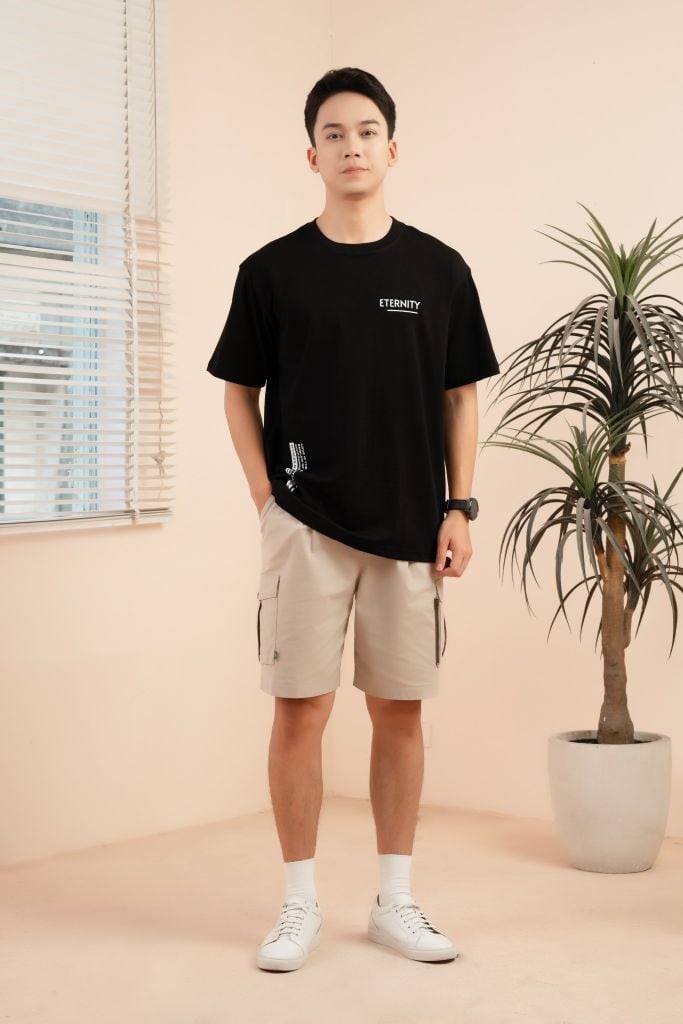 Áo Phông Nam Oversize GENEROS MF010124006ON TS18