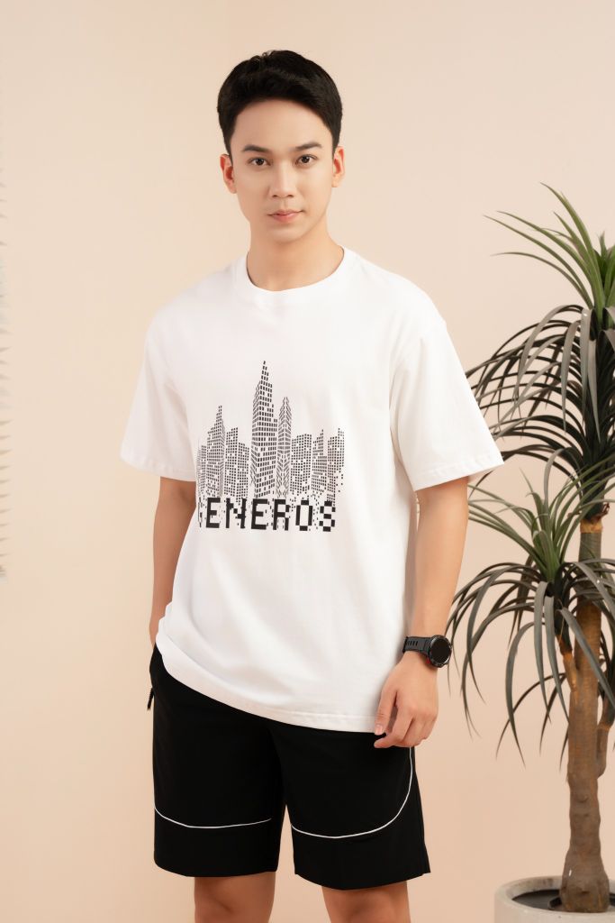 Áo Phông Nam Oversize GENEROS MF010124006ON TS23