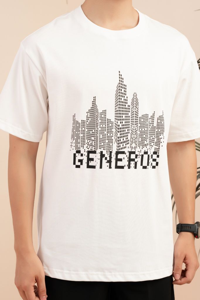 Áo Phông Nam Oversize GENEROS MF010124006ON TS23