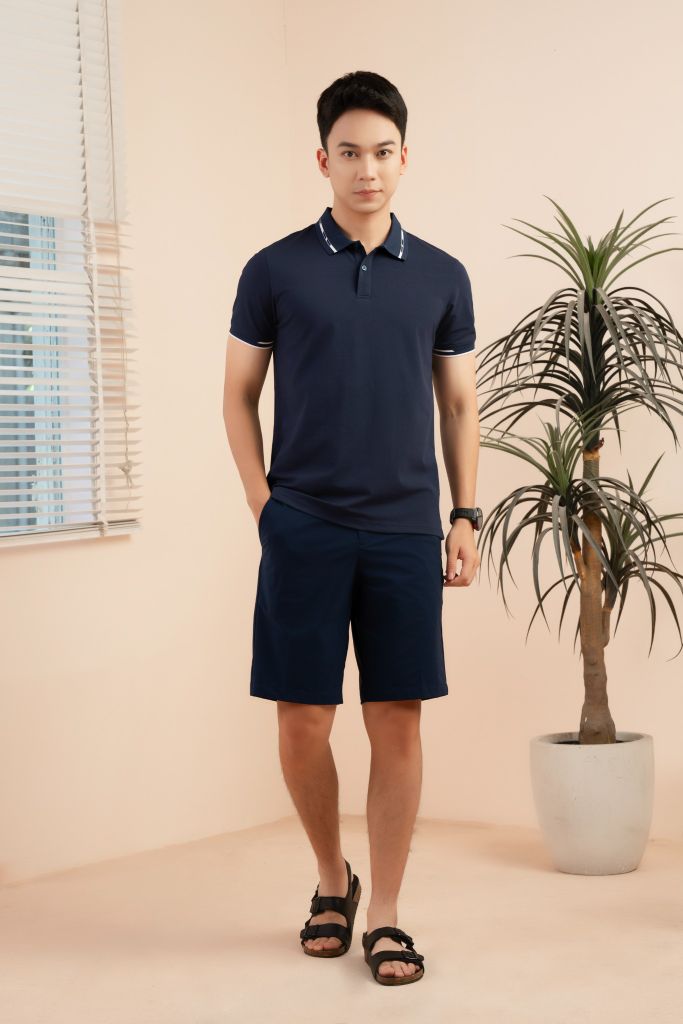 Áo Polo Nam Regular GENEROS  MF010124005 Navy