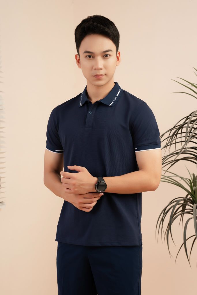 Áo Polo Nam Regular GENEROS  MF010124005 Navy