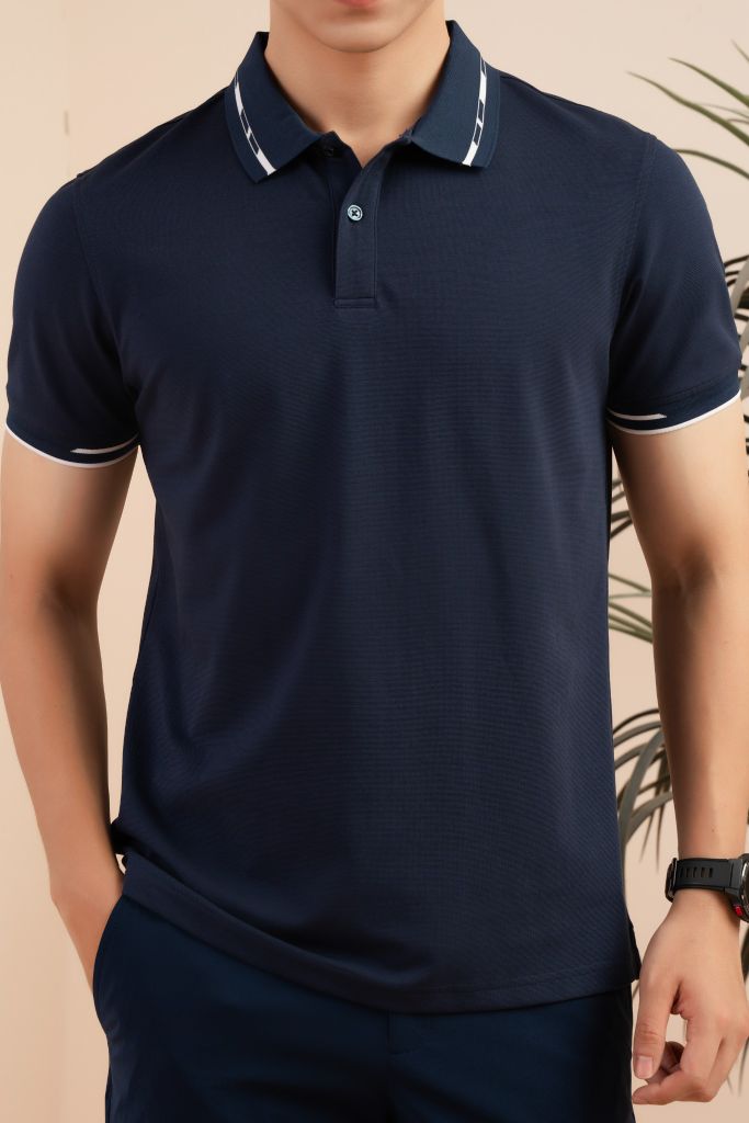 Áo Polo Nam Regular GENEROS  MF010124005 Navy