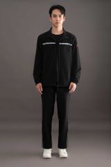 Bộ Thể Thao Dài Tay Generos Đen MF030122002