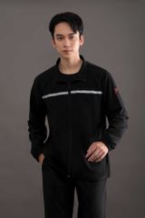 Bộ Thể Thao Dài Tay Generos Đen MF030122002