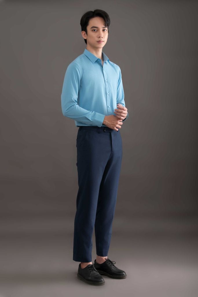 Quần Âu Nam Xanh Than GENEROS LD009  MF020122002