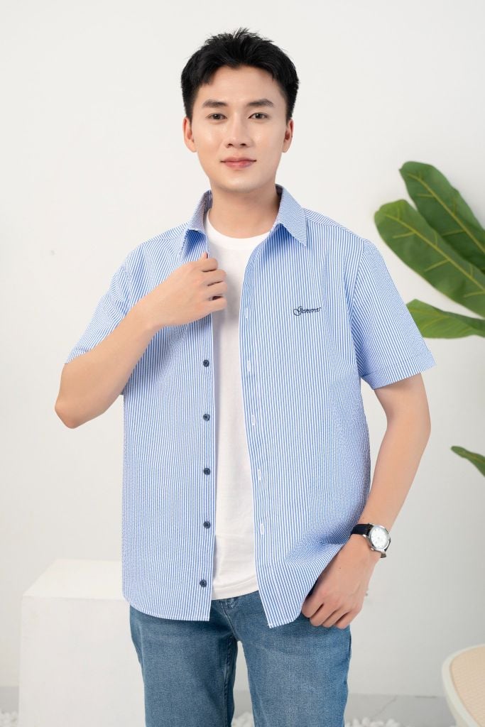 Áo Sơ Mi Cộc Tay Regular GENEROS 010125187MFC #3