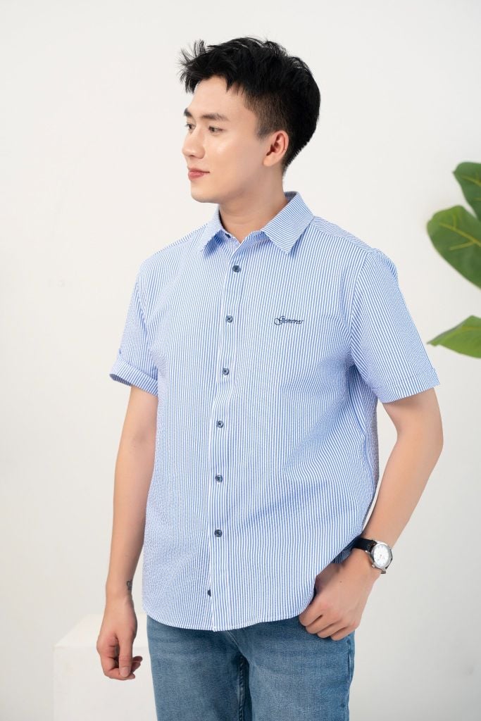Áo Sơ Mi Cộc Tay Regular GENEROS 010125187MFC #3