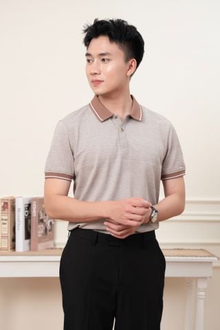 Áo Polo Nam Regular GENEROS  MF010125003 Nâu