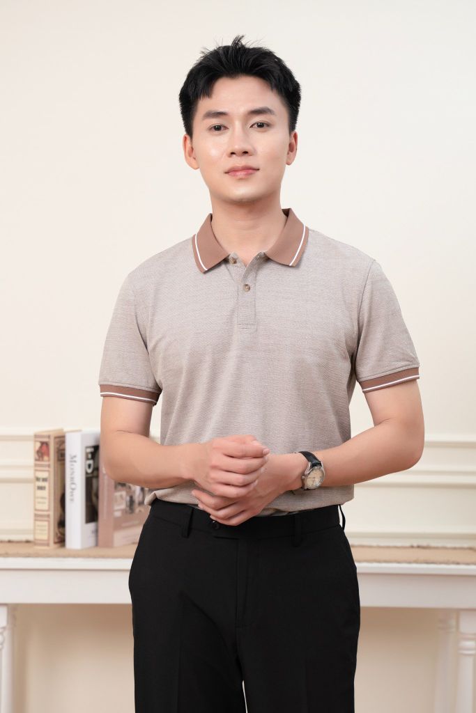 Áo Polo Nam Regular GENEROS  MF010125003 Nâu