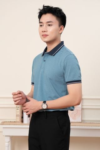 Áo Polo Nam Regular GENEROS  MF010125003 Xanh